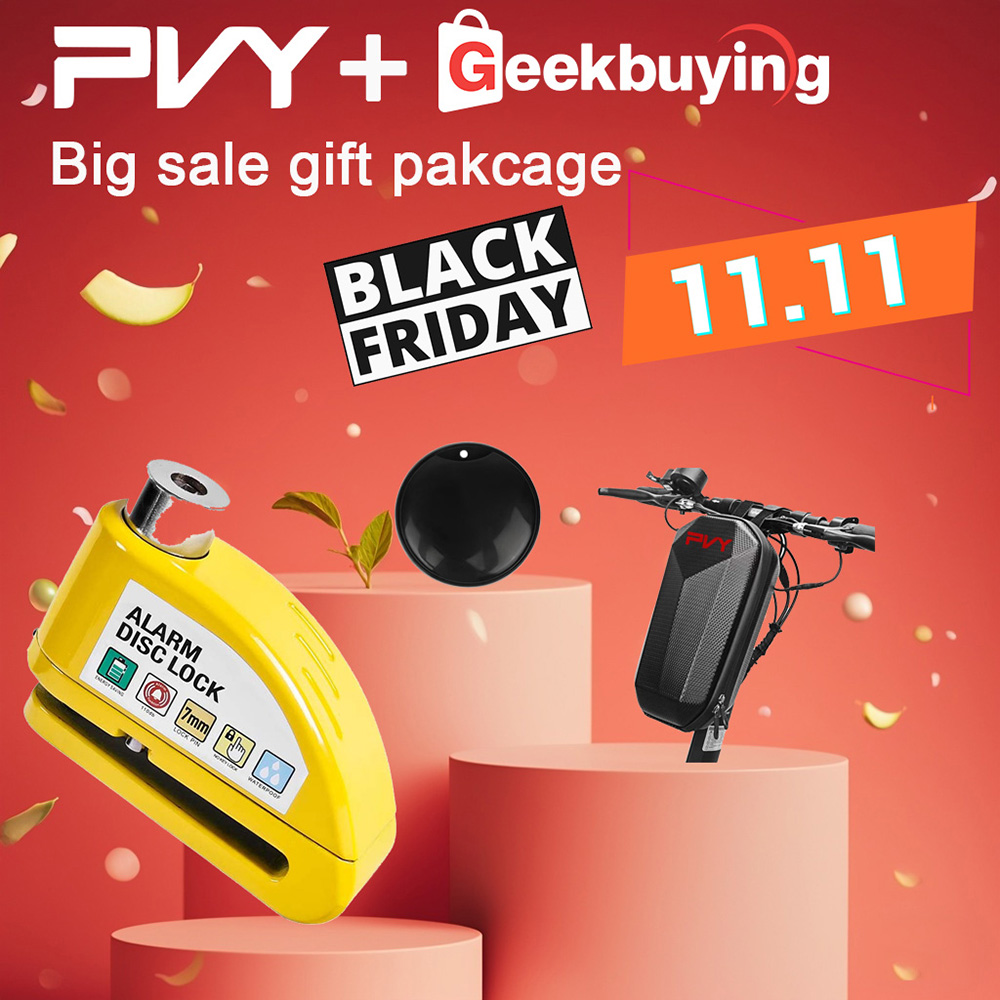 PVY 11.11 Big Sale BlackFriday Gift package (GPS Tag Locator + Disc Brake Lock + EVA Storage Bag)