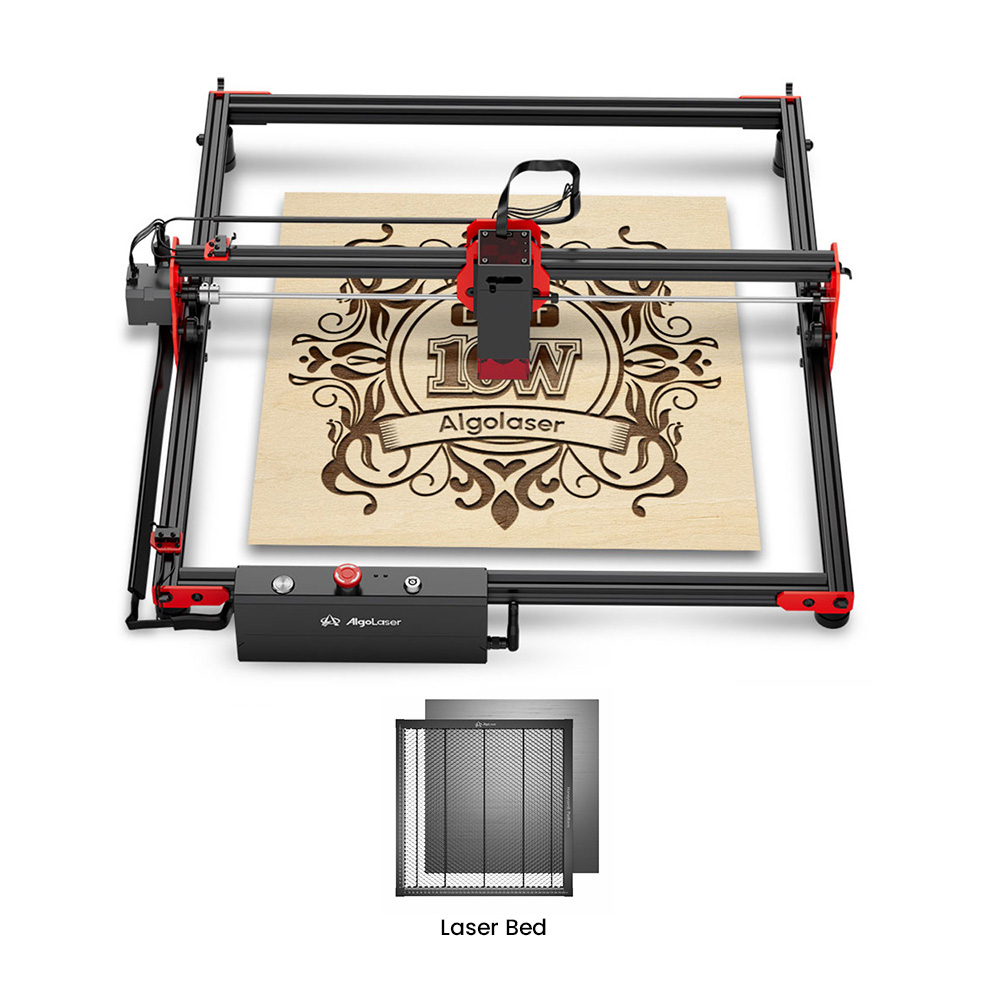 

AlgoLaser DIY KIT 10W Laser Engraver + Laser Bed