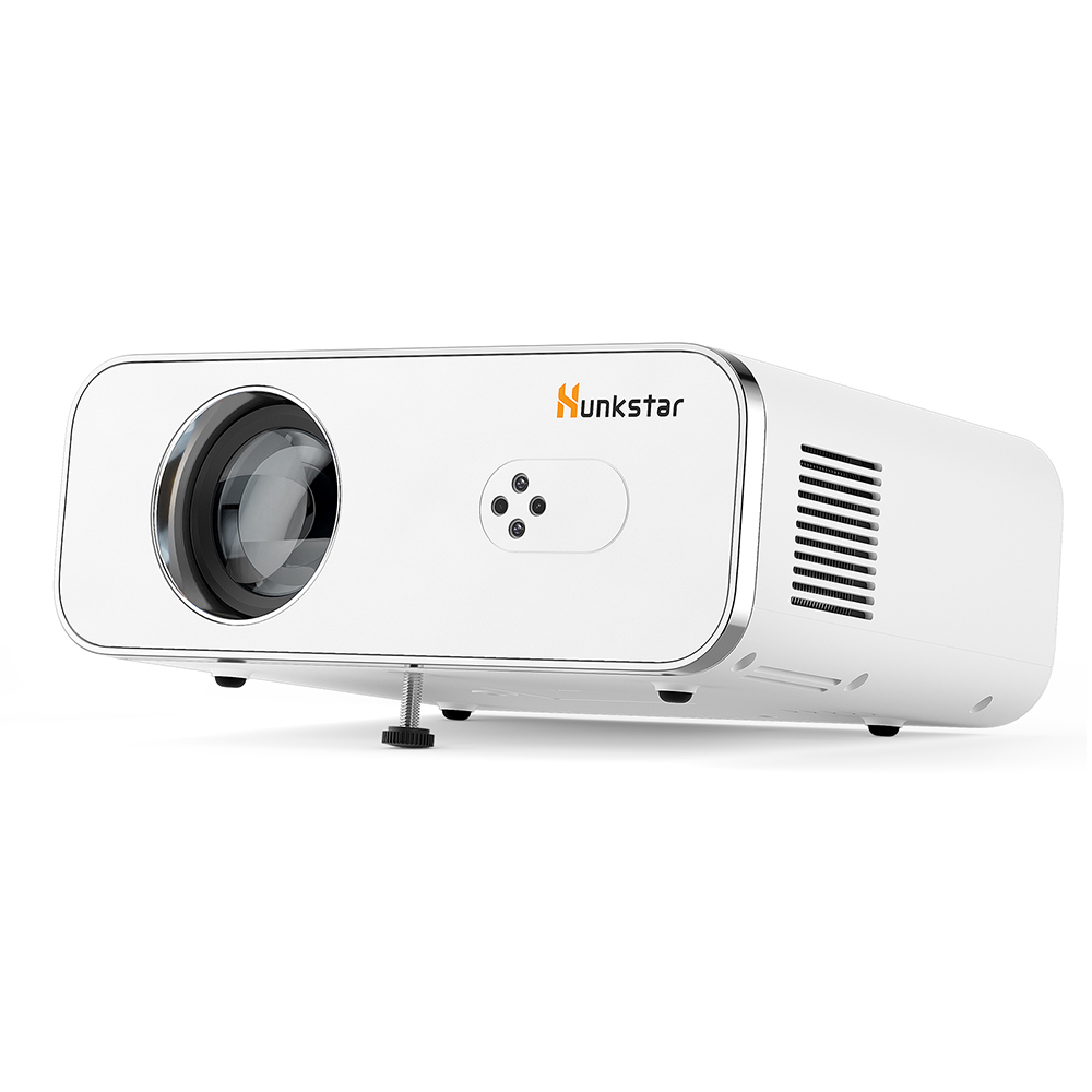 

Hunkstar P3 1000 ANSI Android Projector, Native 1080P, 4K Decoding, HDR10, Auto-Keystone Correction & Auto Focus, Android 9.0, Bluetooth 5.0, WiFi 6, 2*5W Speakers