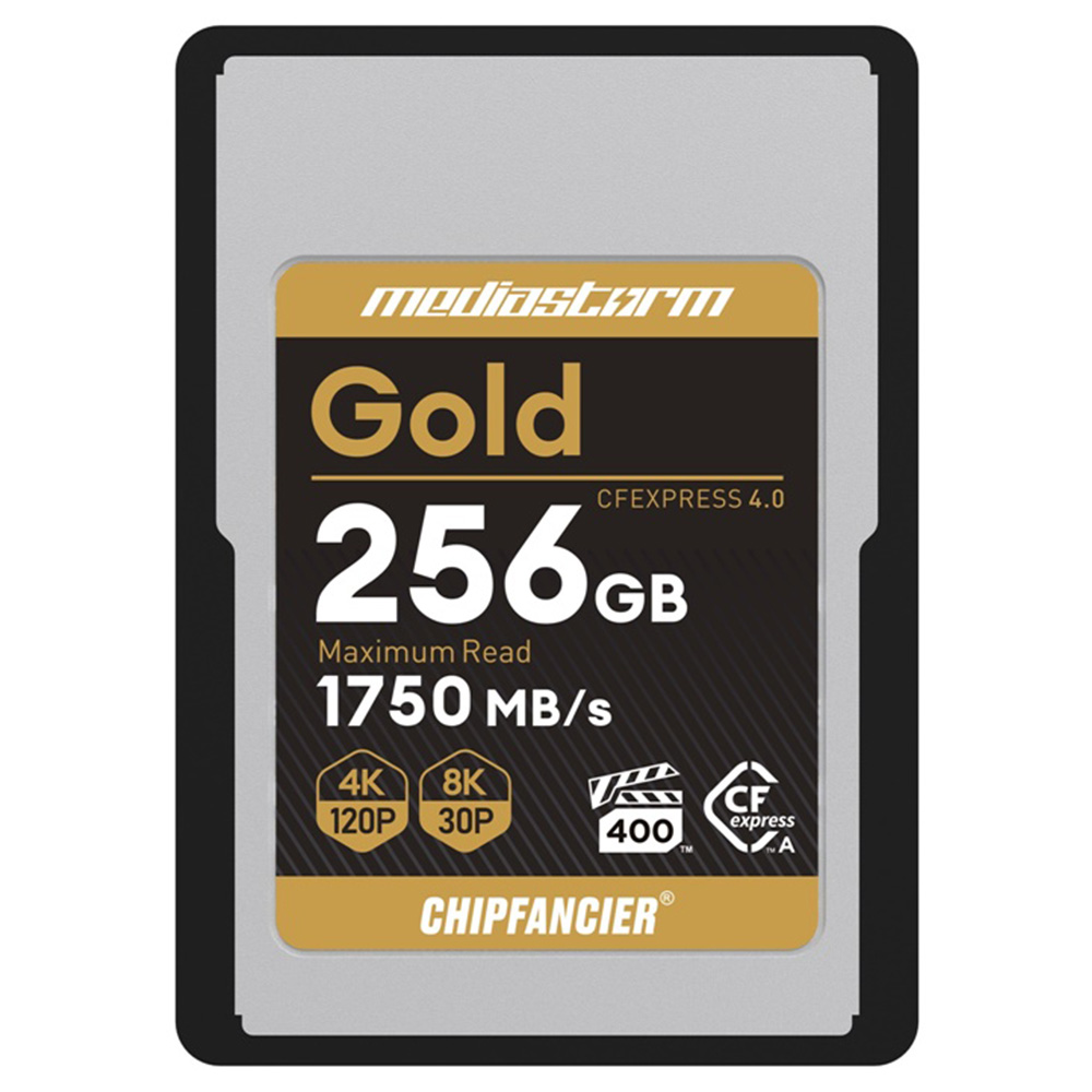 CHIPFANCIER CFexpress 4.0 Type-A 256GB Memory Card, 1750MB/s, IP68 Waterproof