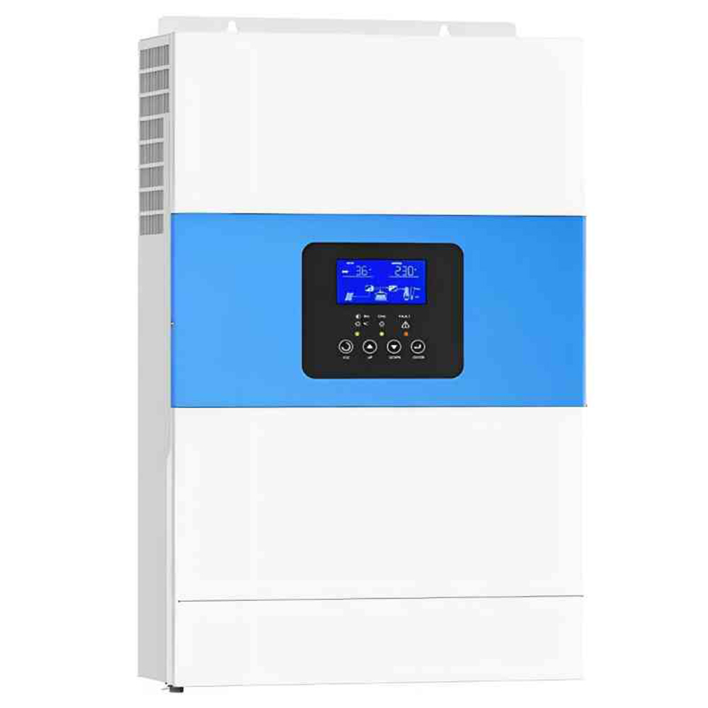 DAXTROMN 6.5KVA Hybrid Solar Inverter, 5000W Pure Sine Wave, Max 100A MPPT, Max 500VDC PV Input