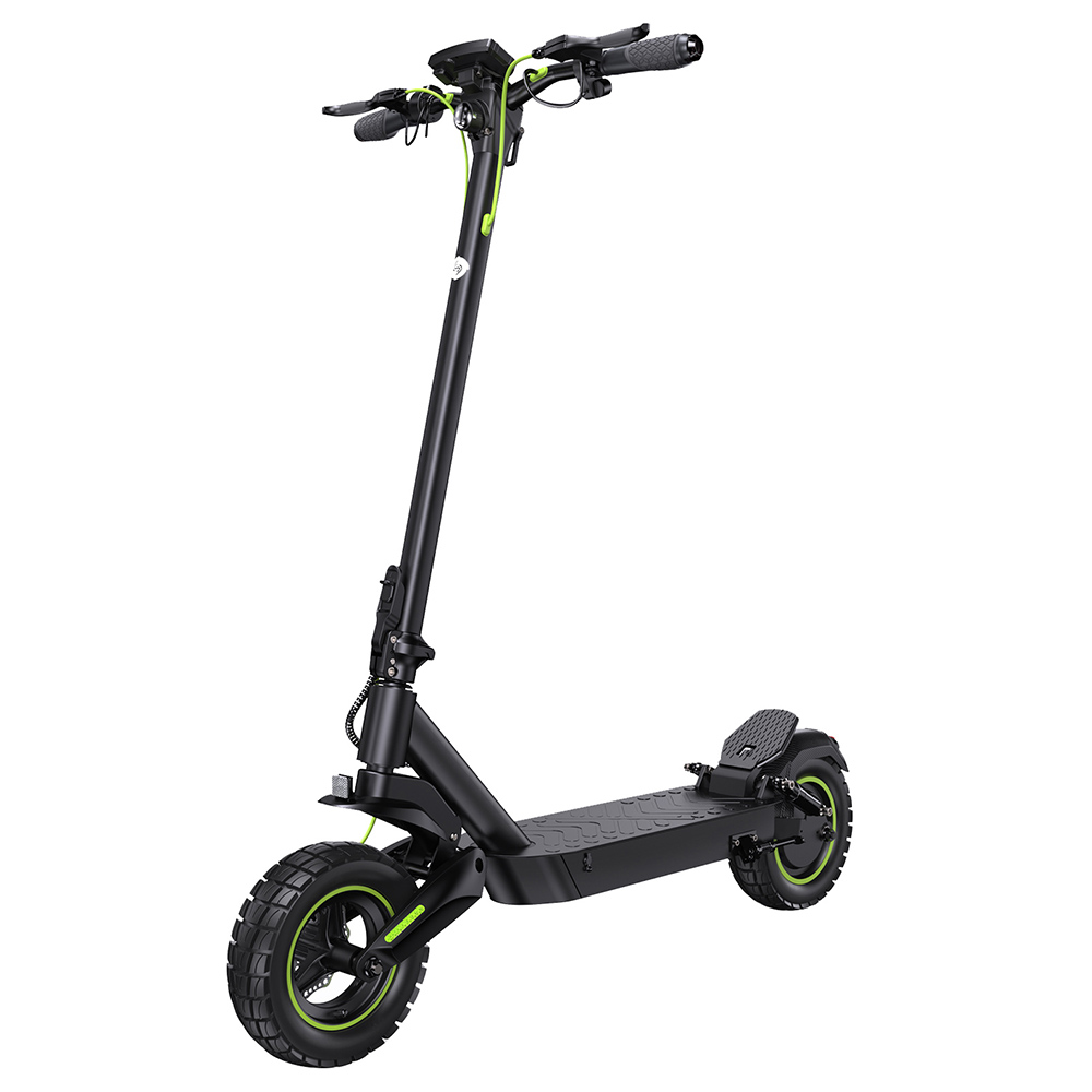 isinwheel S10MAX Electric Scooter, 1000W Motor, 48V 15Ah Battery, 10-inch Off-road Tires, 45km/h Max Speed, 60km Range, Front & Rear Disc Brakes, Front & Rear Dual Shock Absorbers