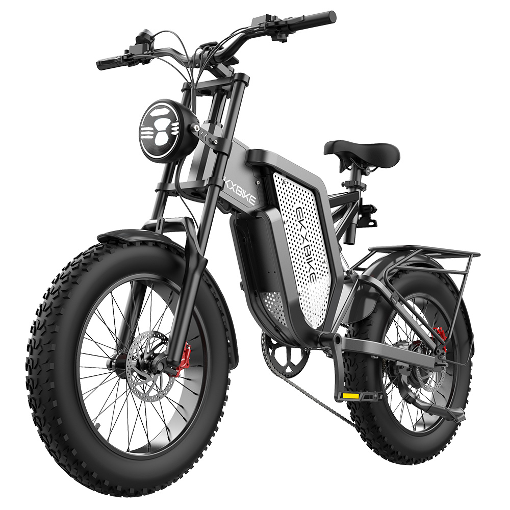 EKXBIKE X20 Electric Bike, 2000W Motor, 48V 35AH Battery, 20*4.0-inch Fat Tire, 55km/h Max Speed, 150km Range, Hydraulic Brake, Hydraulic Shock Absorber, Shimano 7-Speed