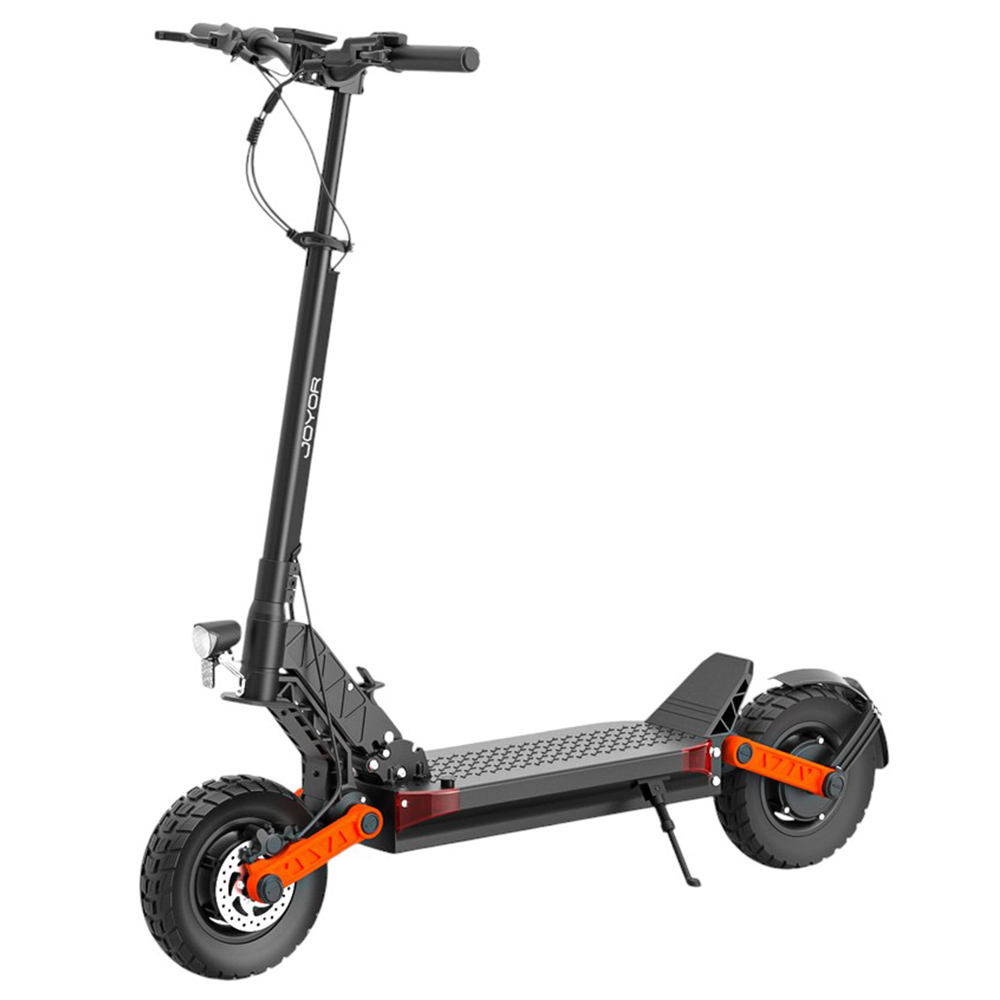 Joyor S10-S-Z Electric Scooter, 1000W*2 Motor, 60V 18AH Battery, 10-inch Off-road Tires, 40mph Max Speed, 46 Miles Range, Dual Hydraulic Brakes, Front & Rear Shock Absorber, 6 Lights System