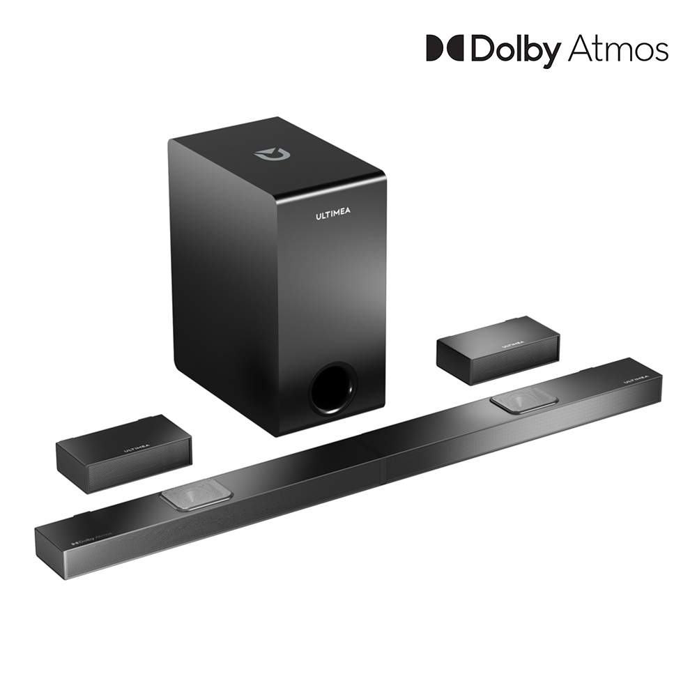 ULTIMEA サウンドバー Bluetooth  スピーカー ウーファー付 Amazon.co.jp: ULTIMEA サウンドバー テレビ用 2.1ch Soundbar