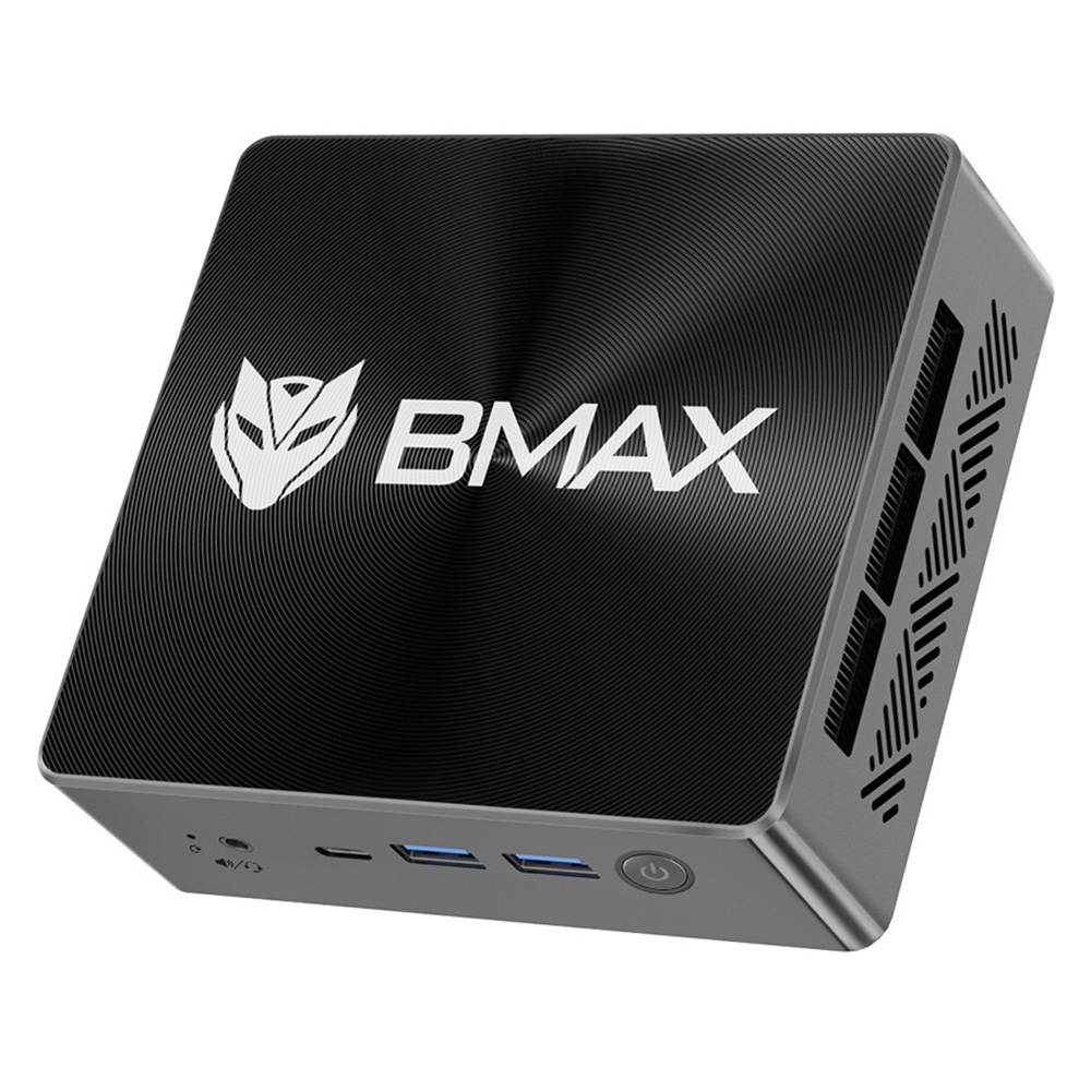 

BMAX B8 Pro Mini PC, Intel Core i7-1365U 10 Cores Processor Up to 5.2GHz, 24GB DDR5 RAM 1TB NVMe SSD, WiFi 6 Bluetooth 5.2, 2*HDMI+1*Type-C 4K@60Hz Triple Display, 2*USB3.0 2*USB2.0 1*RJ45 - EU