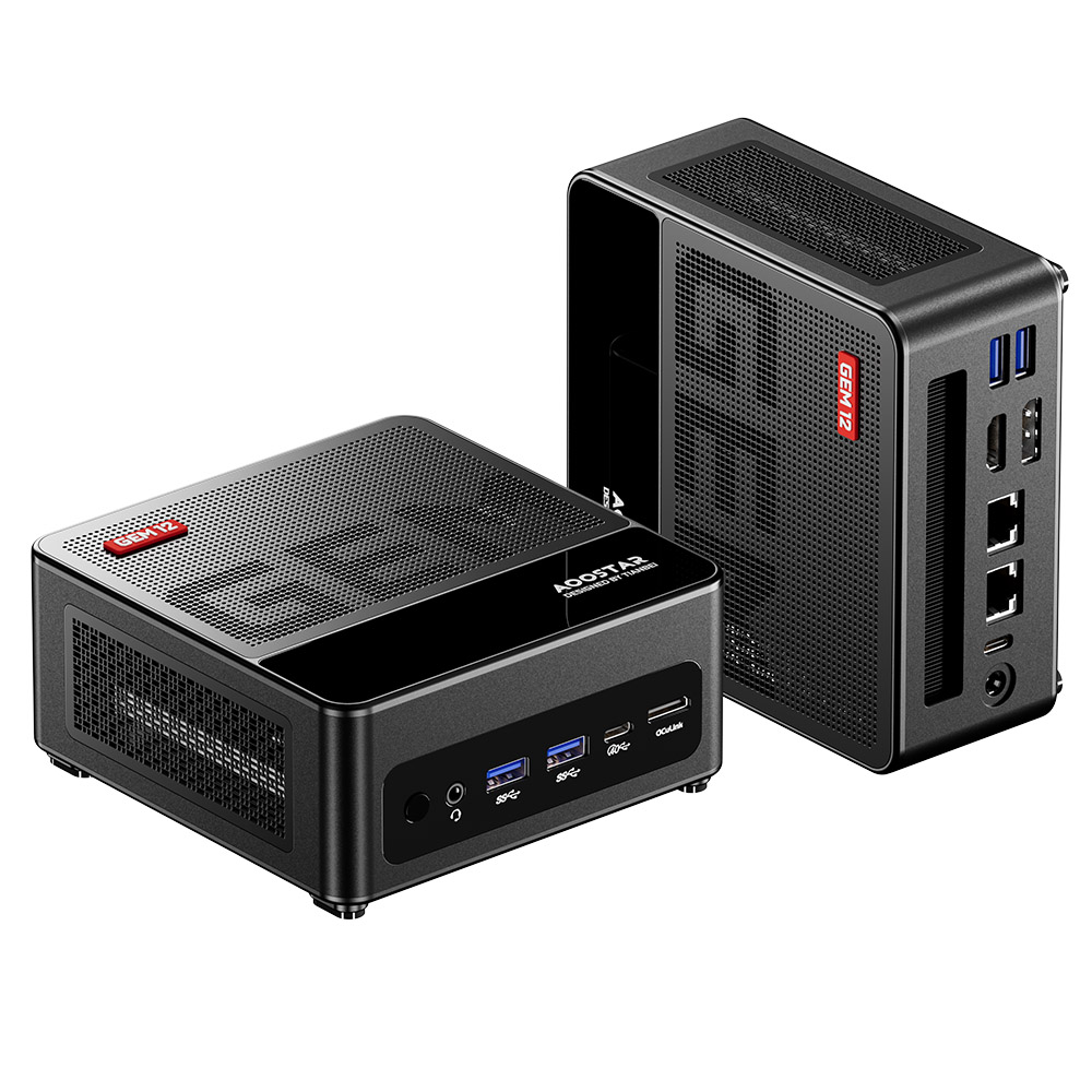 Amazon.com: AOOSTAR GEM12 PRO MAX 8845HS Mini PC, AMD Ryzen