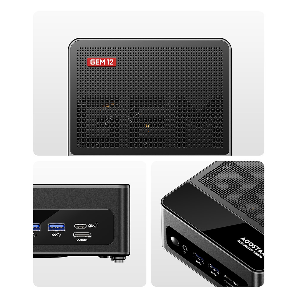 AOOSTAR GEM12 Max R7 8845HS Mini PC 32+1TB AOOSTAR GEM12 Max R7 8845HS Mini PC 32+1TB