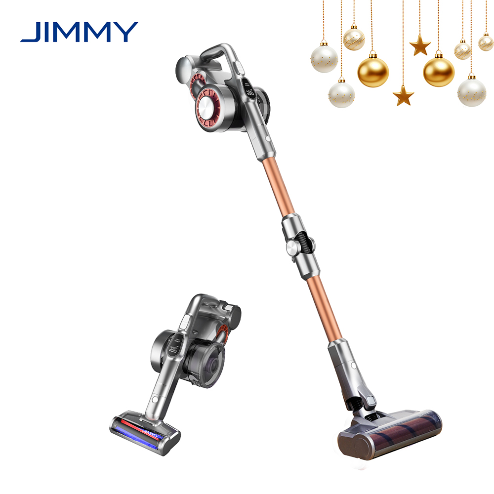 

Xiaomi JIMMY H9 Pro Mopping Version Handheld Cordless Vacuum Cleaner, 2-in-1 Vacuuming Mopping, 200AW 25000Pa Powerful Suction, 80 Minutes Run Time, 200ml Water Tank, Auto Power Adjust, LED Display Removable Battery, With Rechargeable Stand Holder, Multi 