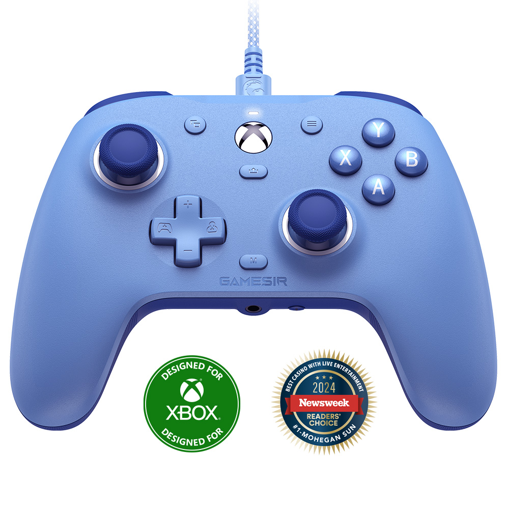 [Xbox Certified] Gamesir G7 SE Wired Game Controller, Hall Effect Sticks, 1-month Free XGPU - Blue