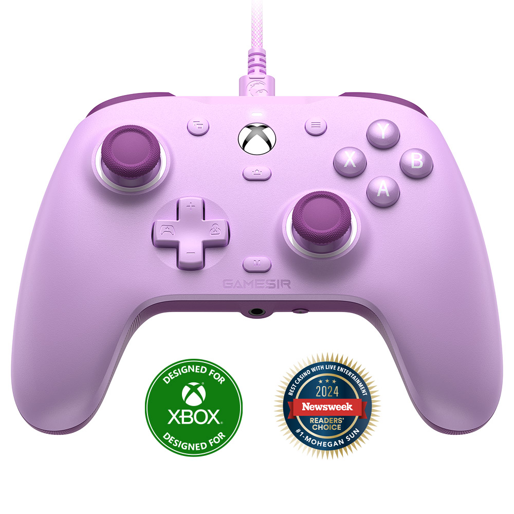 

[Xbox Certified] Gamesir G7 SE Wired Game Controller, Hall Effect Sticks, 1-month Free XGPU - Purple