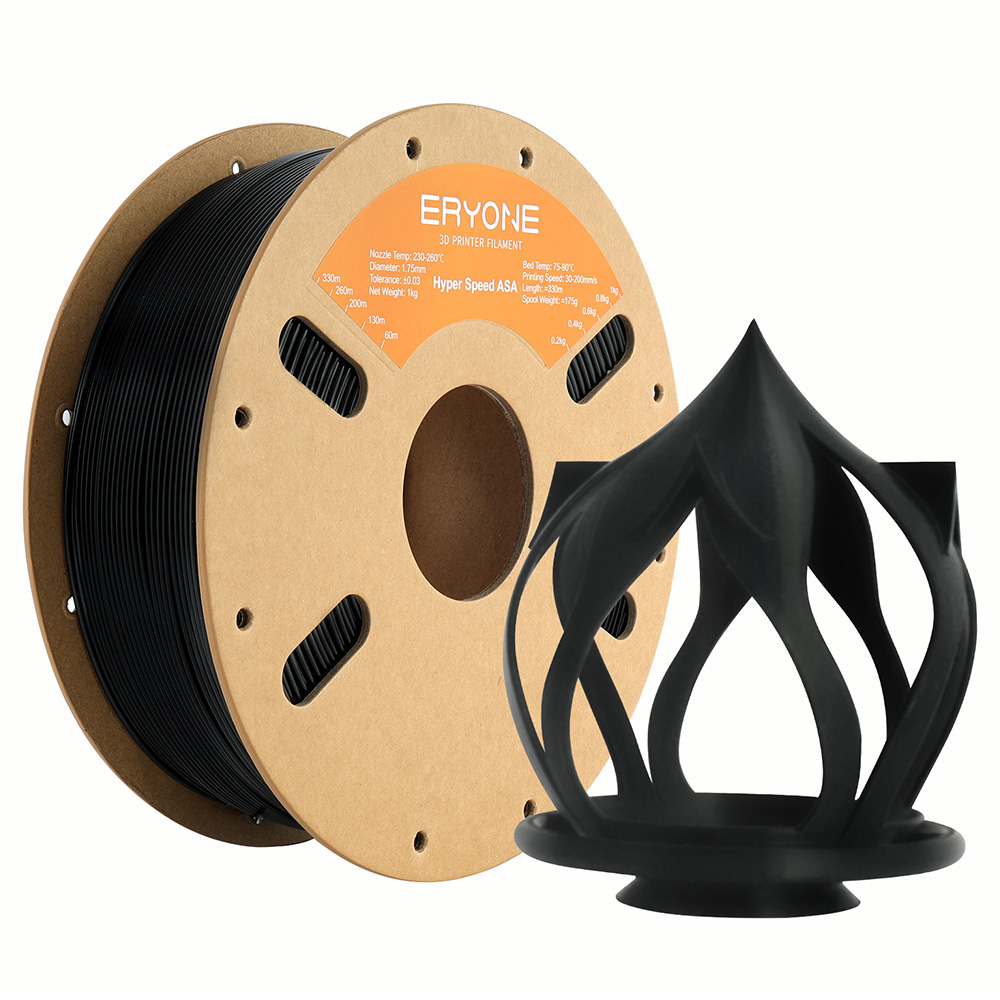 ERYONE High Speed ASA Filament, 1kg - Black