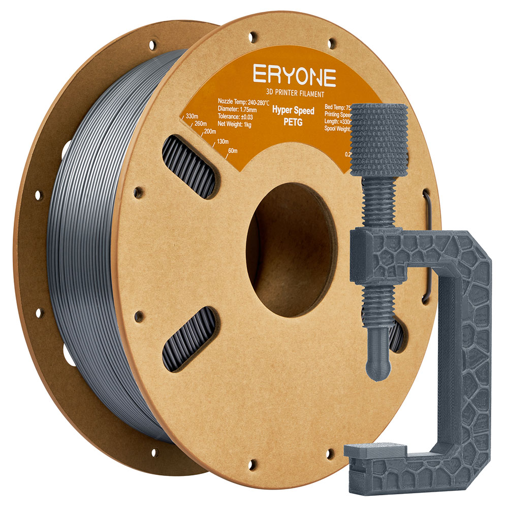 

ERYONE High Speed PETG Filament, 1kg - Gray