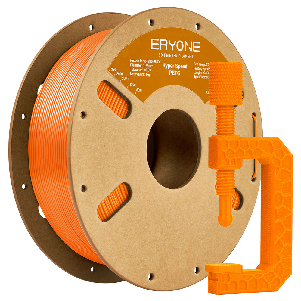 ERYONE High Speed PETG Filament, 1kg - Orange