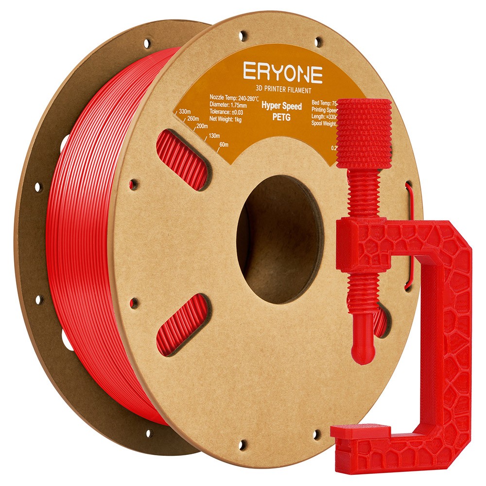 

ERYONE High Speed PETG Filament, 1kg - Red