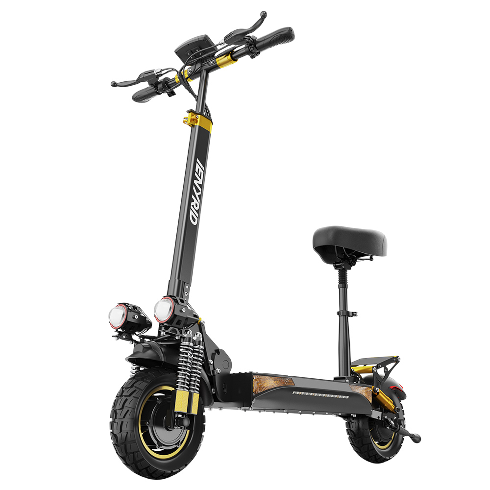 iENYRID ES6 Electric Scooter, 1000W*2 Motor, 48V 20.8Ah Battery, 10 inch Off-Road Tires, 55km/h Max Speed, 55km Range, Dual Disc Brakes, Spring Shock Absorber