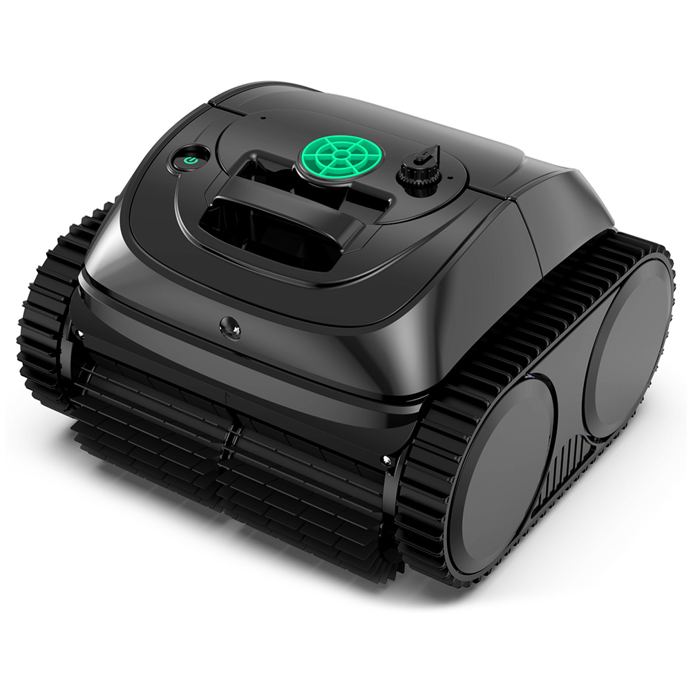 WYBOT C1 Cordless Robotic Pool Cleaner, 150min Runtime, Wall Climbing, Intelligent Route Planning, APP Control, for Pools up to 1,615 Sq.ft