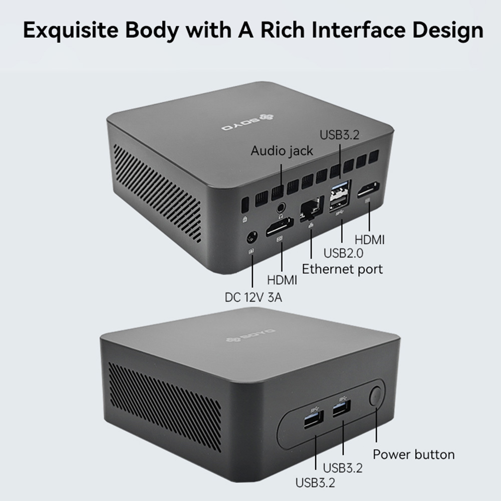 SOYO M2 Plus2 N100 16+512 Mini PC