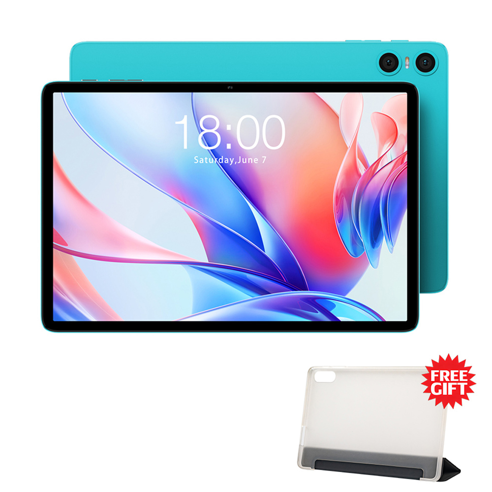 Teclast P30 Tablet, 10.1inch Android 14, T606 CPU, Max 12(4+8)GB RAM 128GB ROM, 1280x800 HD IPS, Quad-Core WiFi 6, Dual Speaker & Camera, Type-C/ GMS/ Bluetooth/ 3.5mm Jack