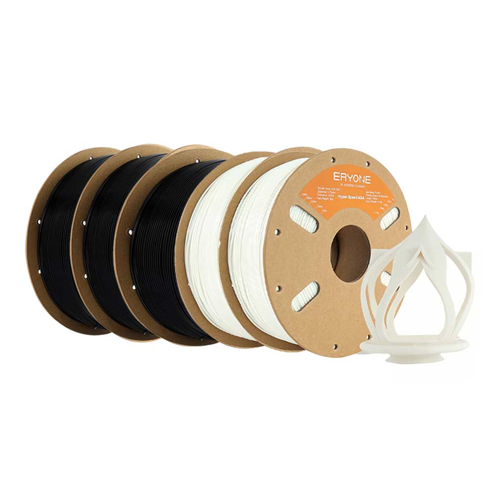 

5kg ERYONE High-Speed ASA Filament (3kg Black + 2kg White)