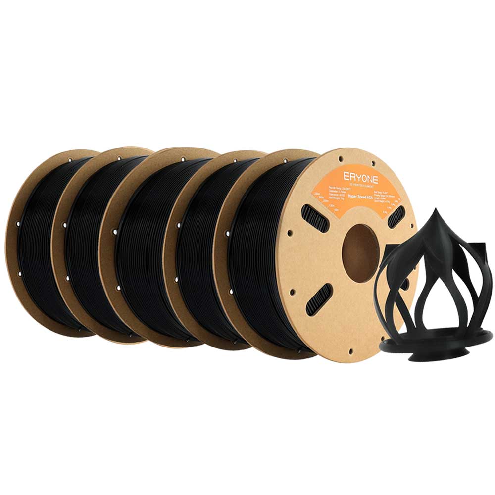 

5kg ERYONE High-Speed ASA Filament - Black