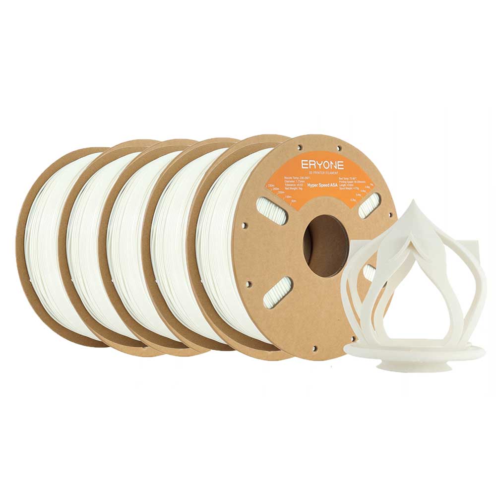 

5kg ERYONE High-Speed ASA Filament - White