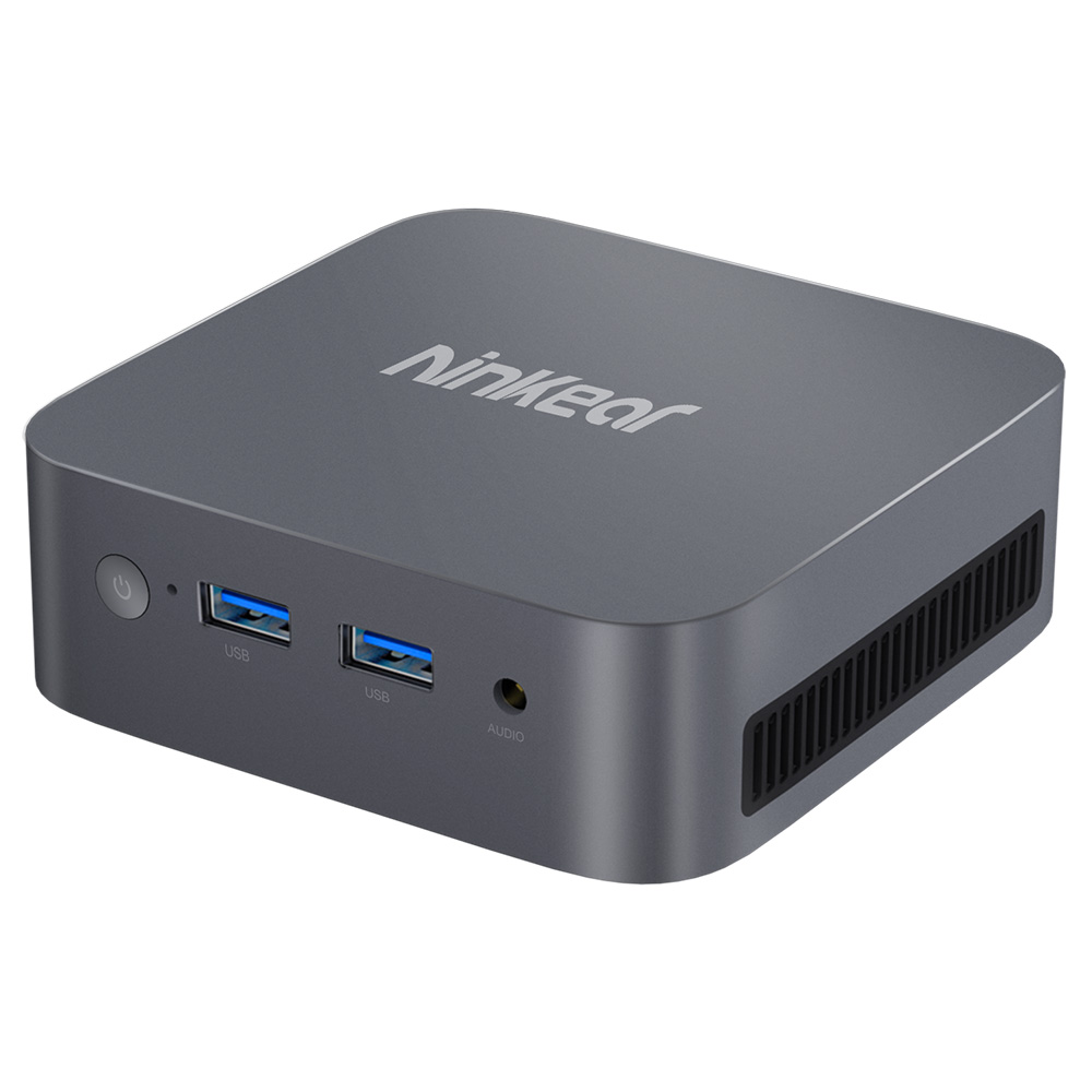 Ninkear MBOX 11 Mini PC, Intel Twin Lake N150 4 Cores Max 3.6GHz, 16GB RAM 512GB SSD, HDMI2.0 + DP1.4 (4K@60Hz) Dual Screen Display, WiFi 5 Bluetooth 5.0, 2*USB 3.0, 2*USB 2.0, 1*RJ45, 1*Headphone Jack