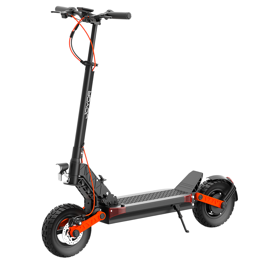 Joyor S5-Z Foldable Electric Scooter, 600W Motor, 48V 13Ah Battery, 10-inch Tires, 25km/h Max Speed, 54km Range, Front & Rear Disc Brake, Rocker Arm Suspension System