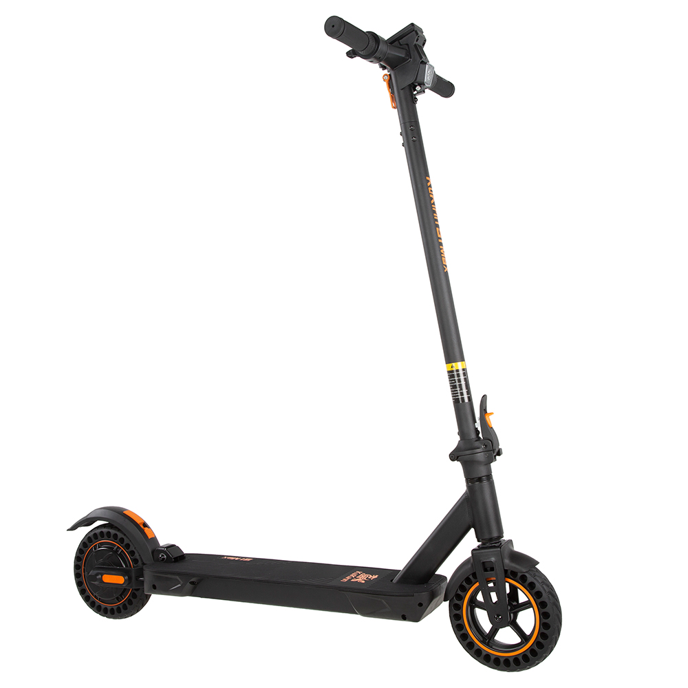 

KuKirin S1 Max Foldable Electric Scooter, 350W Motor, 36V 10.4Ah Battery, 8-inch Tires, Taillight 39km Range, Spring Shock Absorption, Big Display, 15-degree slope, IP54 Waterproof Safety folding buckle, Black