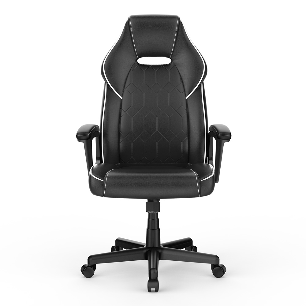 

ACGAM CG-5354 Gaming Office Chair XL Version, Ergonomic Design, Flexible Tilting Tension and Height, Superior PVC Leather, Sleek Padded Armrests, 360° Smooth Swivel