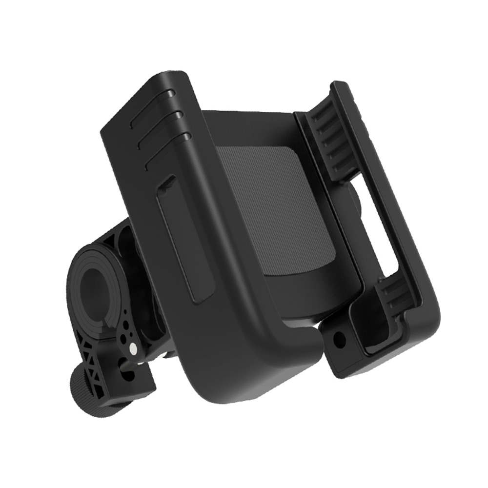 

Bike Phone Holder Handlebar Clamp, Mounted on 15-32mm Diameter Handlebar of Scooter or Motorcycle， with Wide Compatibility for 4.7 to 7.2 Inch Phone