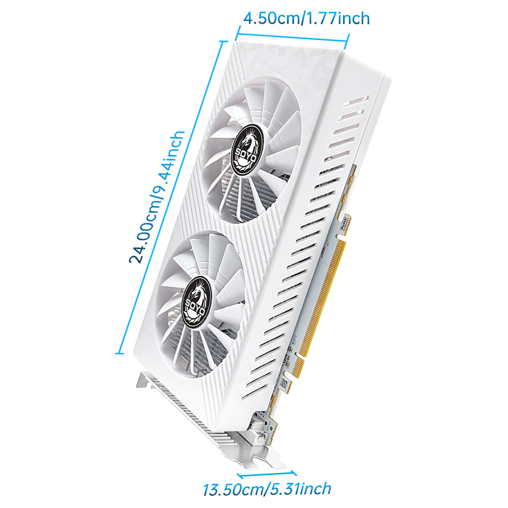 SOYO AMD Radeon RX580 Graphics Card 8GB GDDR5 256bit