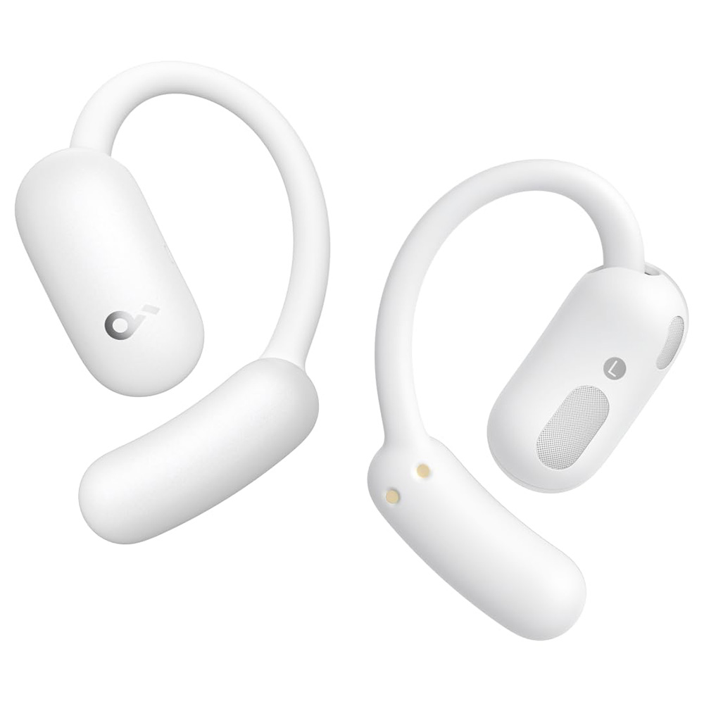 

Anker Soundcore AeroFit 2 Open-ear Wireless Earbuds, Adjustable Ear Hooks, Bluetooth 5.4, Hi-Res Wireless Audio - White