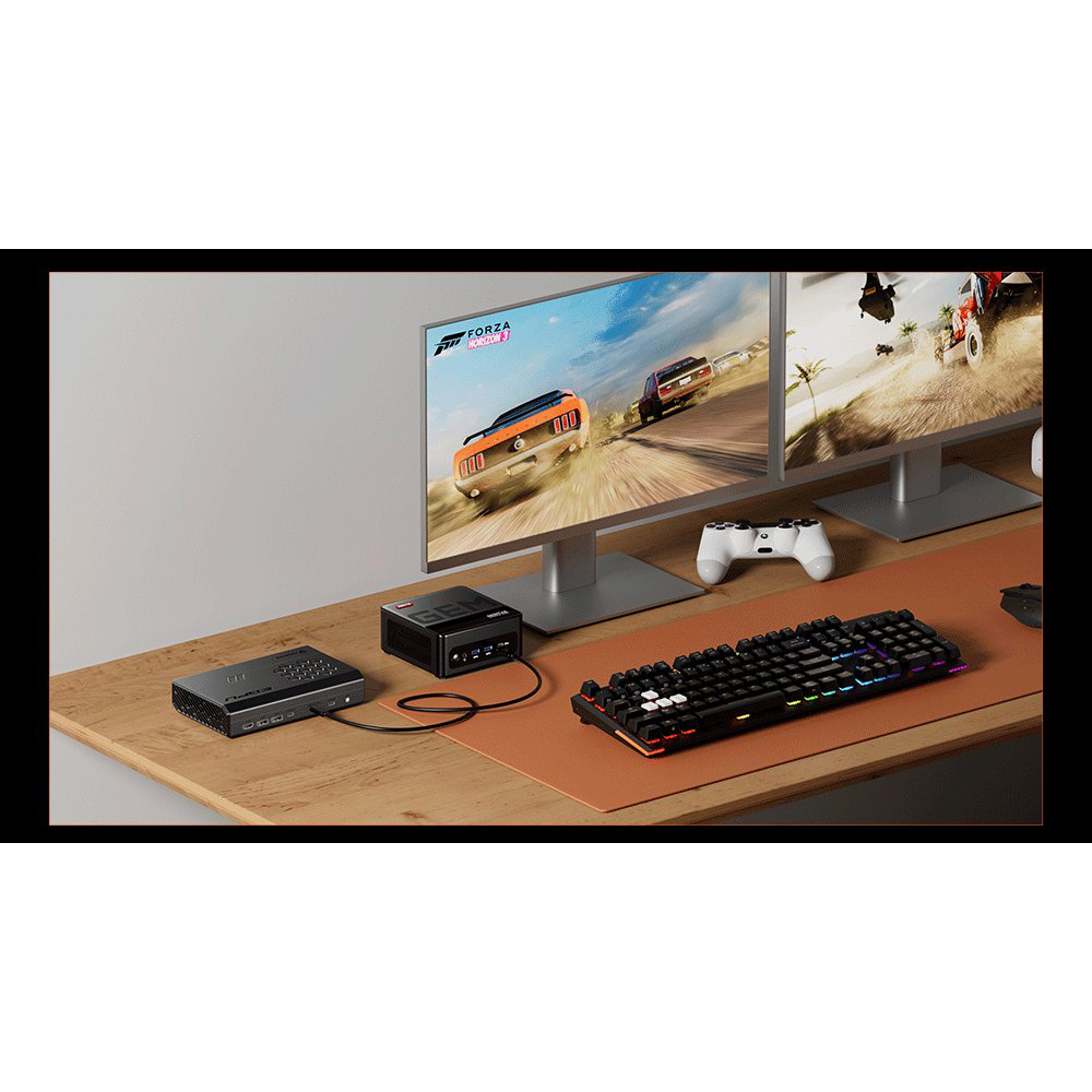 AOOSTAR XG76XT eGPU Dock with AMD Radeon RX 7600XT GPU EU Plug