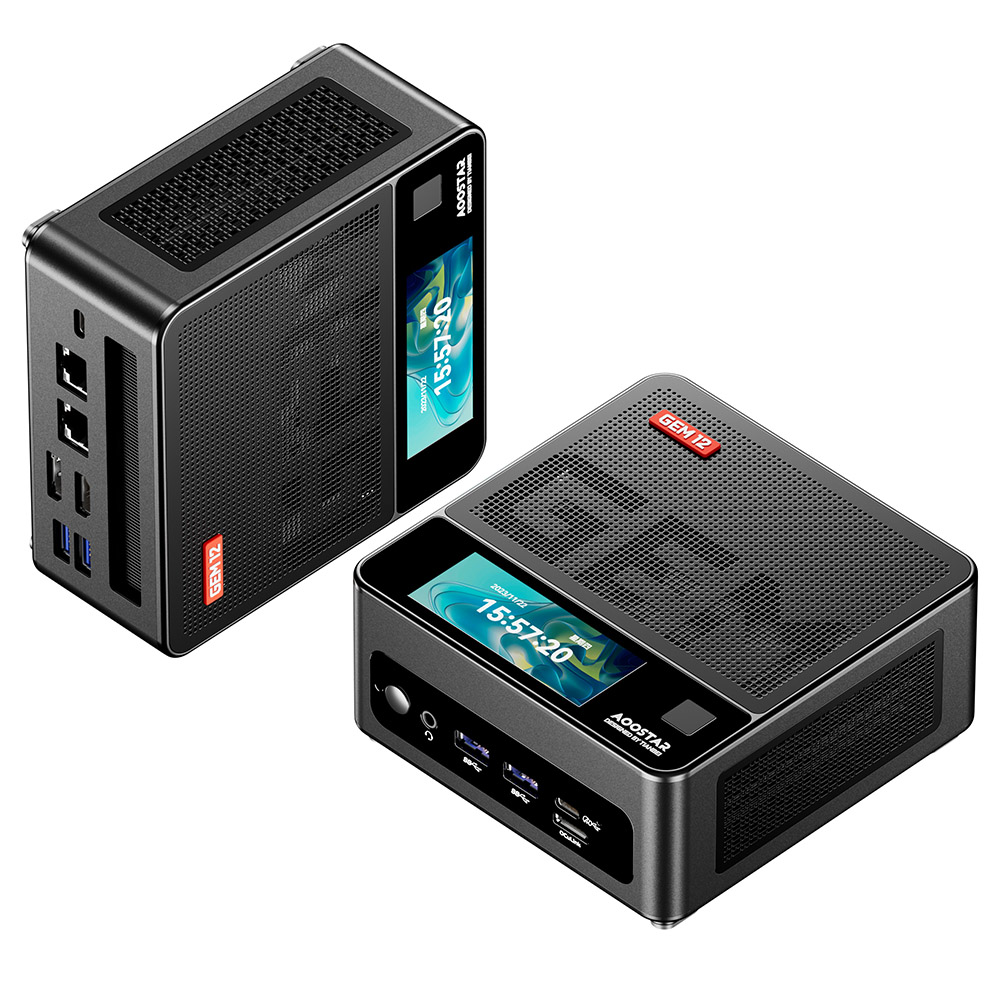 AOOSTAR GEM12 MAX ミニPC Ryzen 7 8845HS AOOSTAR GEM12 Pro MAX AMD R7 8845HS Mini PC(Available for