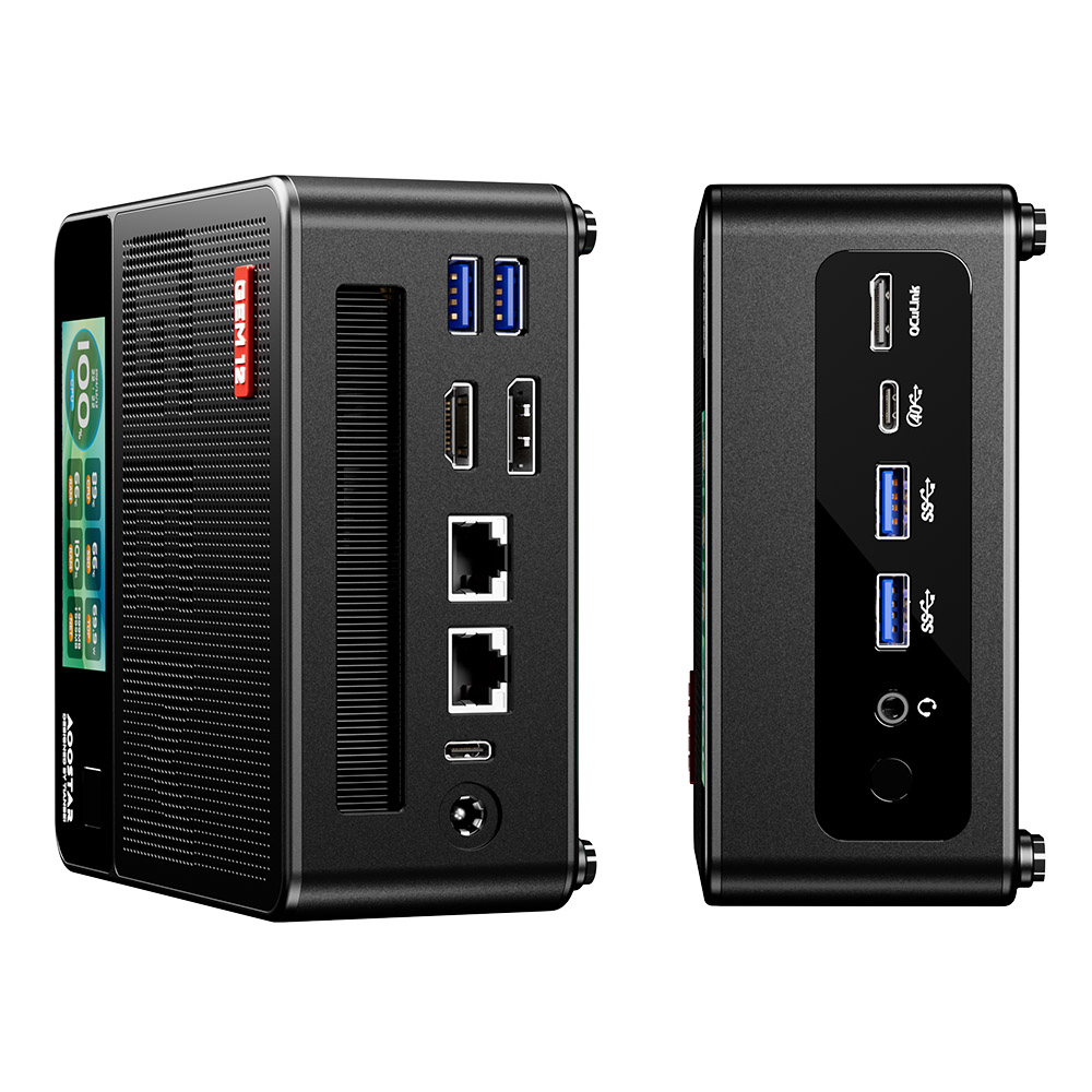 AOOSTAR GEM12 Pro Max Mini PC AMD Ryzen 7 8845HS 32GB+1TB