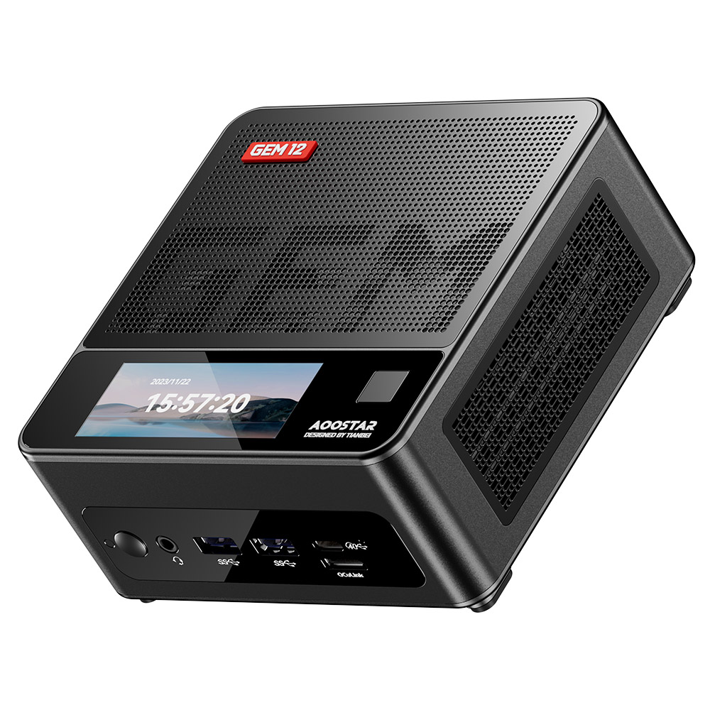 AOOSTAR GEM12 Pro Max Mini PC AMD Ryzen 7 8845HS 32GB+1TB
