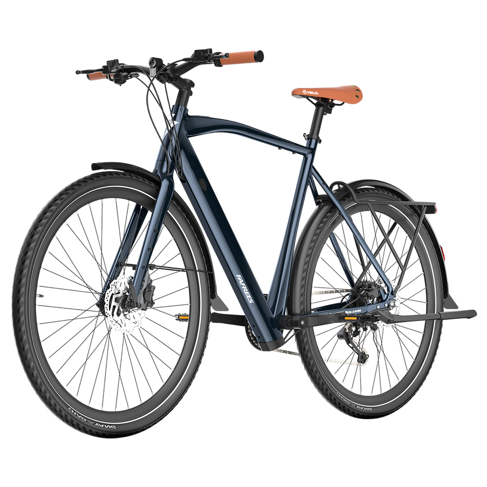 

Fafrees F700M Electric Bike, 250W Motor, 36V 10Ah Battery, 700*42C Tires, 25km/h Max Speed, 100km Max Range, Hydraulic Disc Brakes, Torque Sensor, SHIMANO CUES 9-speed - Blue