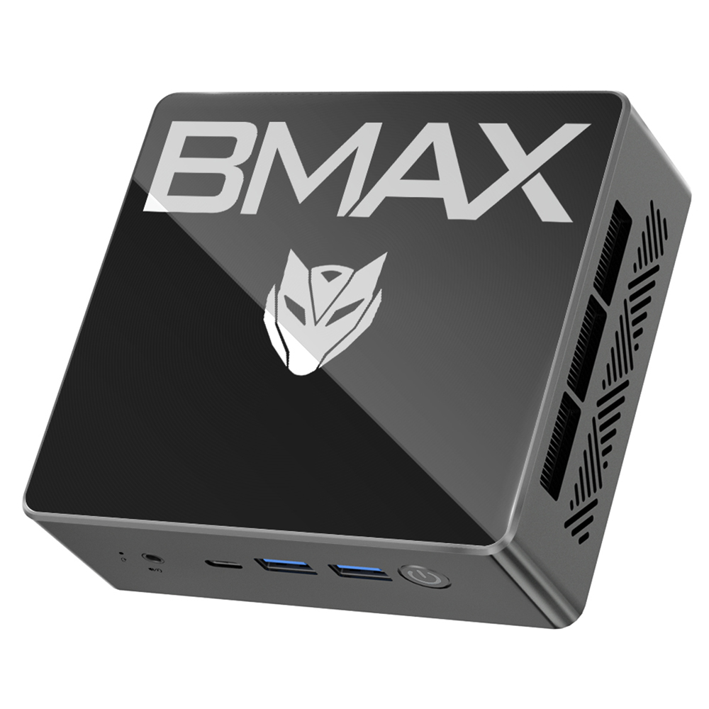 

BMAX B4 Turbo Mini PC, Intel Twin Lake N150 4 Cores Max 3.6GHz, 16GB RAM 1TB SSD, 2*HDMI+1*Type-C 4K@60Hz Triple Display, WiFi 5 Bluetooth 5.0, 2*USB3.0, 2*USB2.0, 1*RJ45, 1*Headset Jack, Supports Linux System