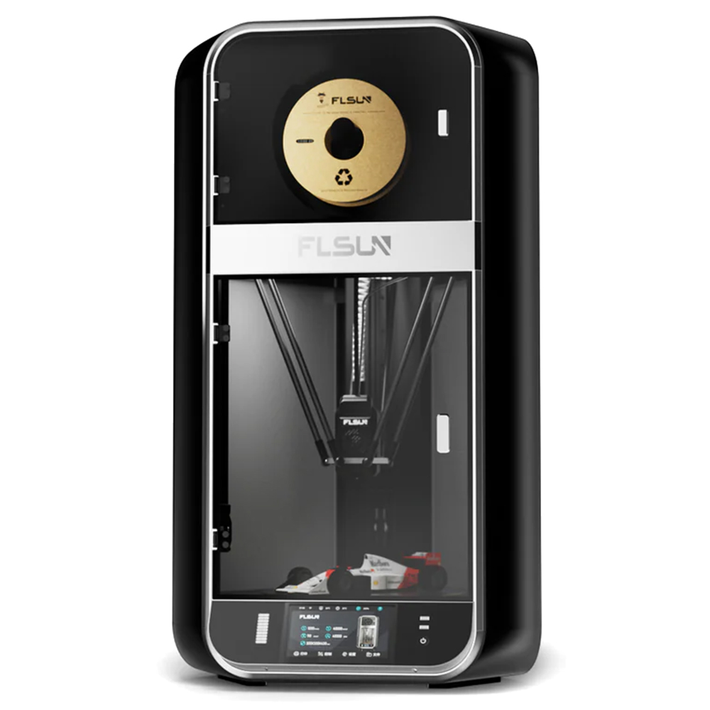

FLSUN S1 Pro 1200mm/s Ultra Fast Delta 3D Printer, 320*320*430mm, Al Detection, Auto-leveling, Klipper Firmware, 350℃ Metal Hotend, Smart Zone Heating, Filament Dryer