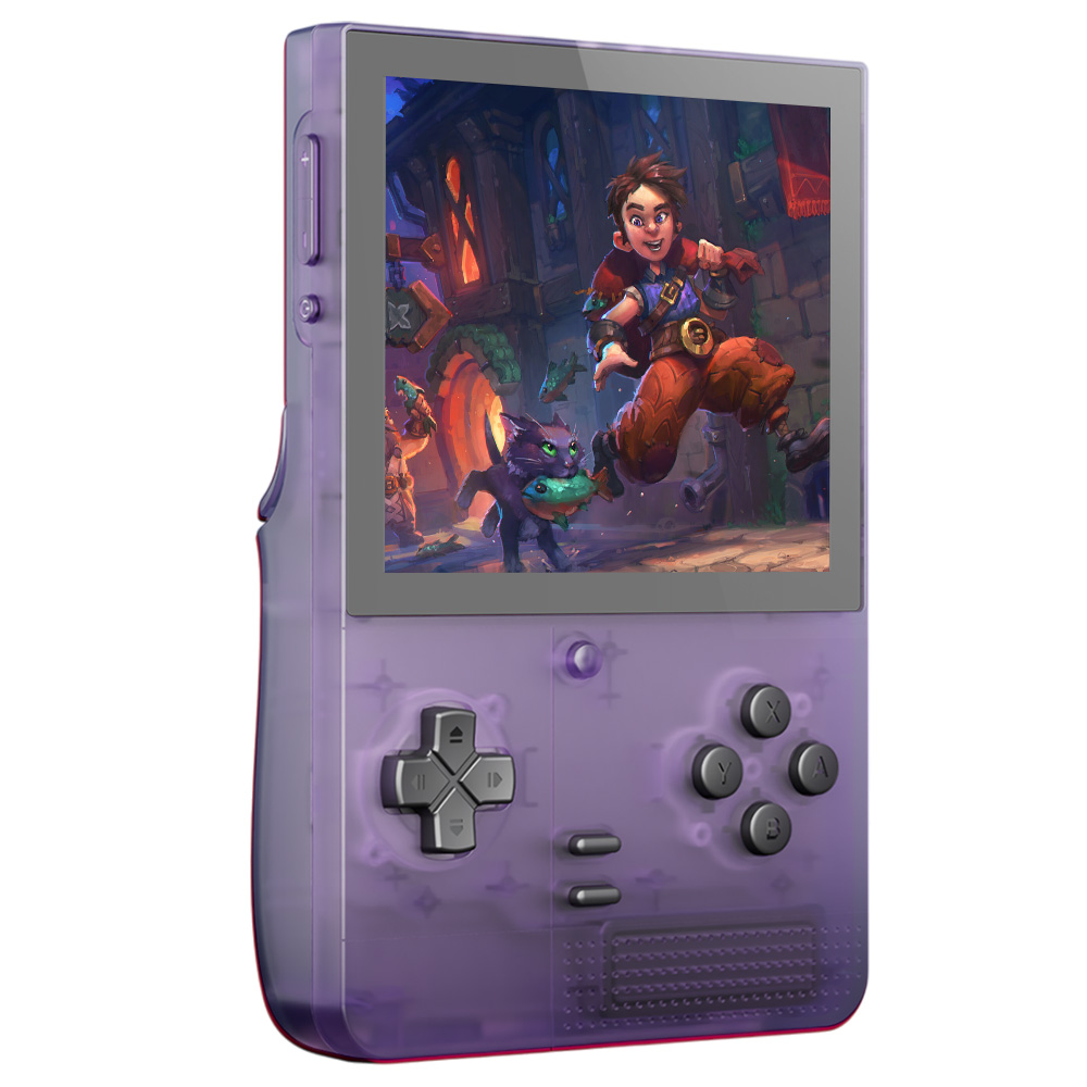 

Retroid Pocket Classic Android 14 Game Console, 3.92 inch 1240*1080 AMOLED Screen, 6GB RAM 128GB Storage, WiFi 5 Bluetooth 5.1, 5000mAh Battery - Purple