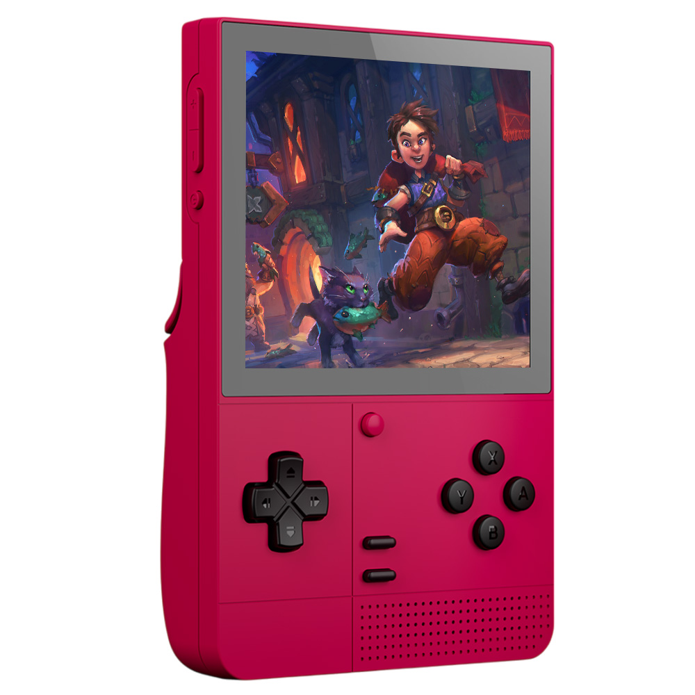 

Retroid Pocket Classic Android 14 Game Console, 3.92 inch 1240*1080 AMOLED Screen, 6GB RAM 128GB Storage, WiFi 5 Bluetooth 5.1, 5000mAh Battery - Rose Red