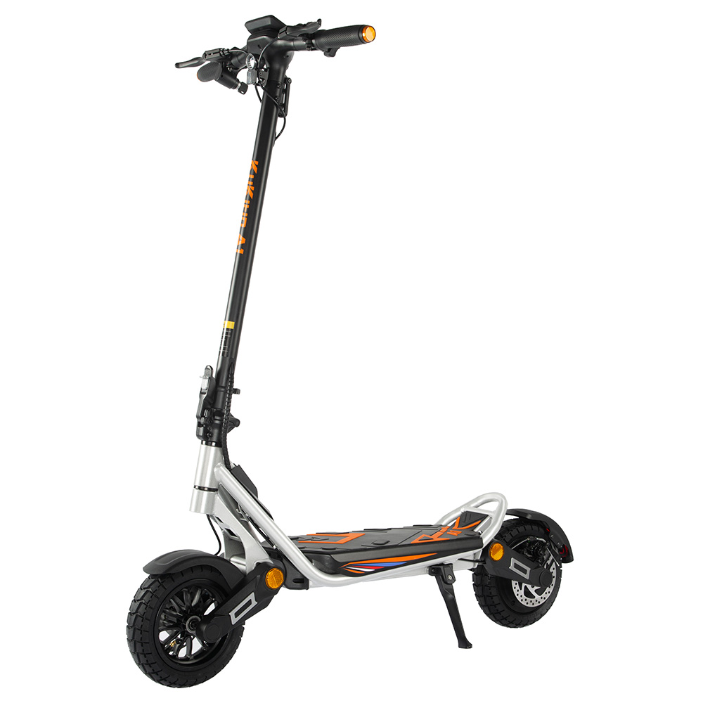 

Kukirin A1 Folding Electric Scooter, 800W Motor, 48V 13Ah Battery, 10 inch Vacuum Tire, 45km/h Max Speed, 45km Range, Front & Rear Disc Brake, Front & Rear Shock Absorption