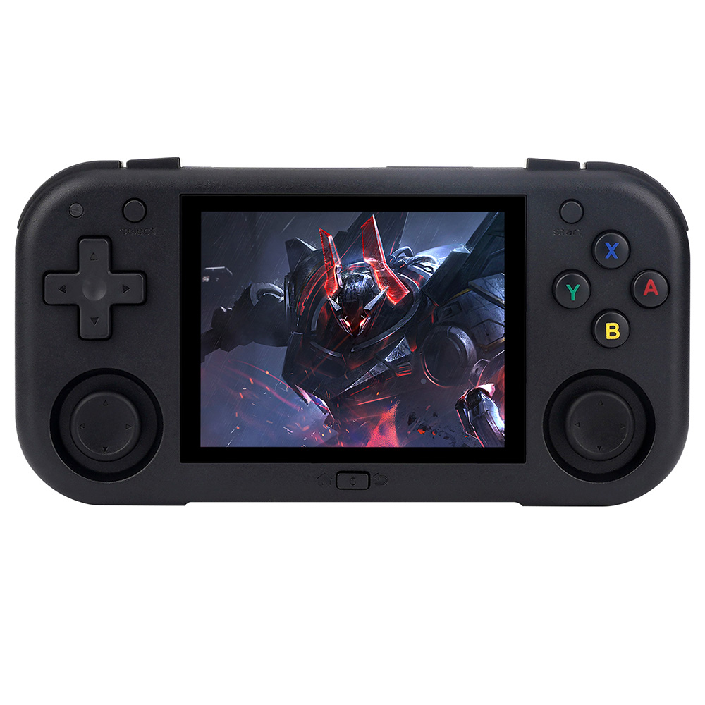 Magicx Mini Zero 28 V2 Retro Game Console, 2.8 inch 640-480 IPS Screen, 7 Hours Playtime, 64GB Storage - Black
