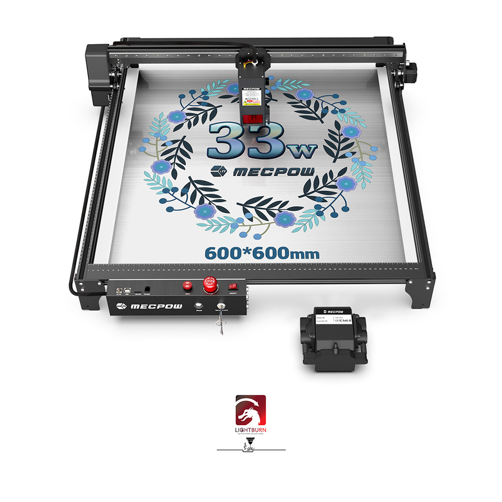 Mecpow X5 Pro 33W Laser + 1 Year LightBurn License