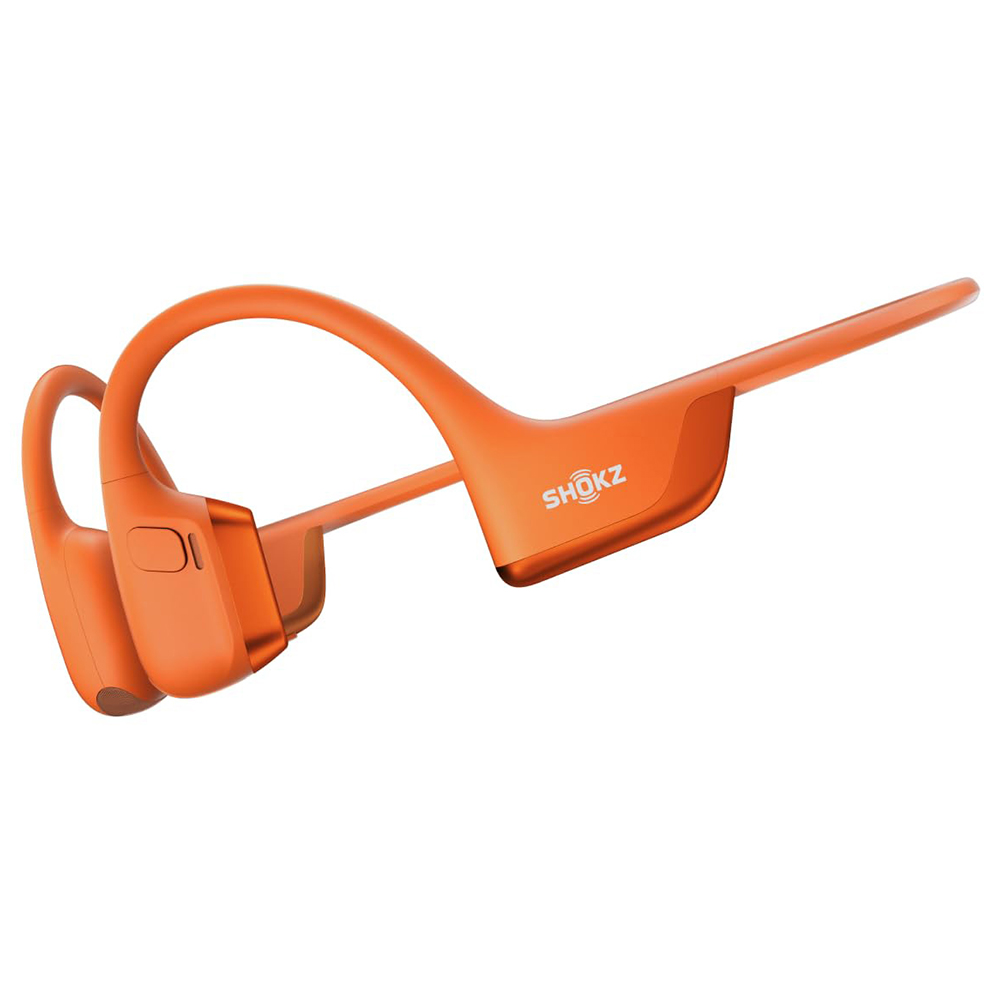 SHOKZ OpenRun Pro 2 Open-ear Earbuds, Bone Conduction Sport Headphones - Orange