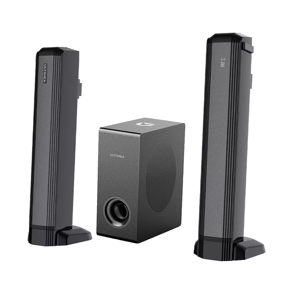 

Ultimea Apollo S50 Detachable Soundbar with Subwoofer, Bluetooth 5.3, Adjustable Bass Level, 3 EQ Modes, Black