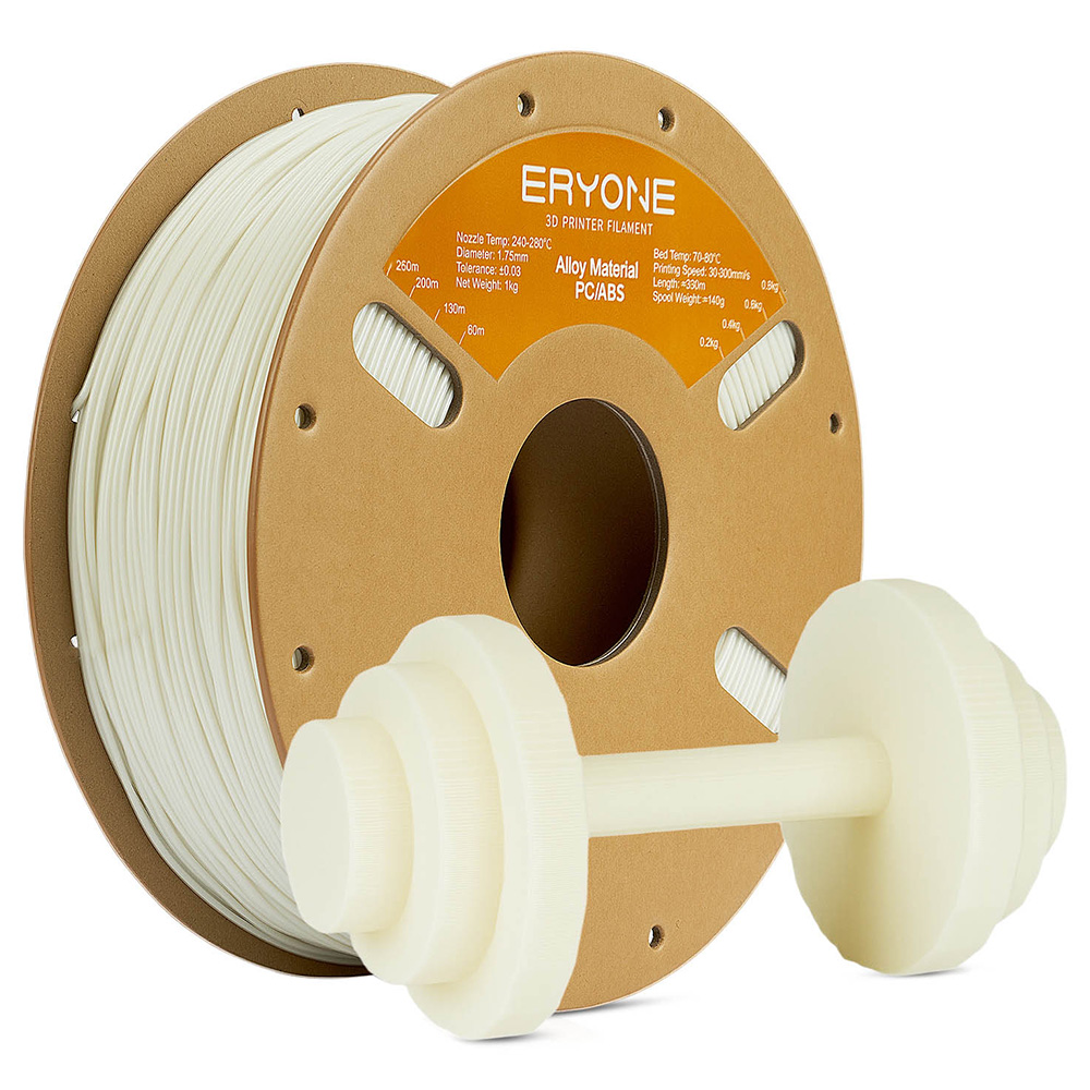 

ERYONE Alloy Material PC/ABS Filament 1kg - White