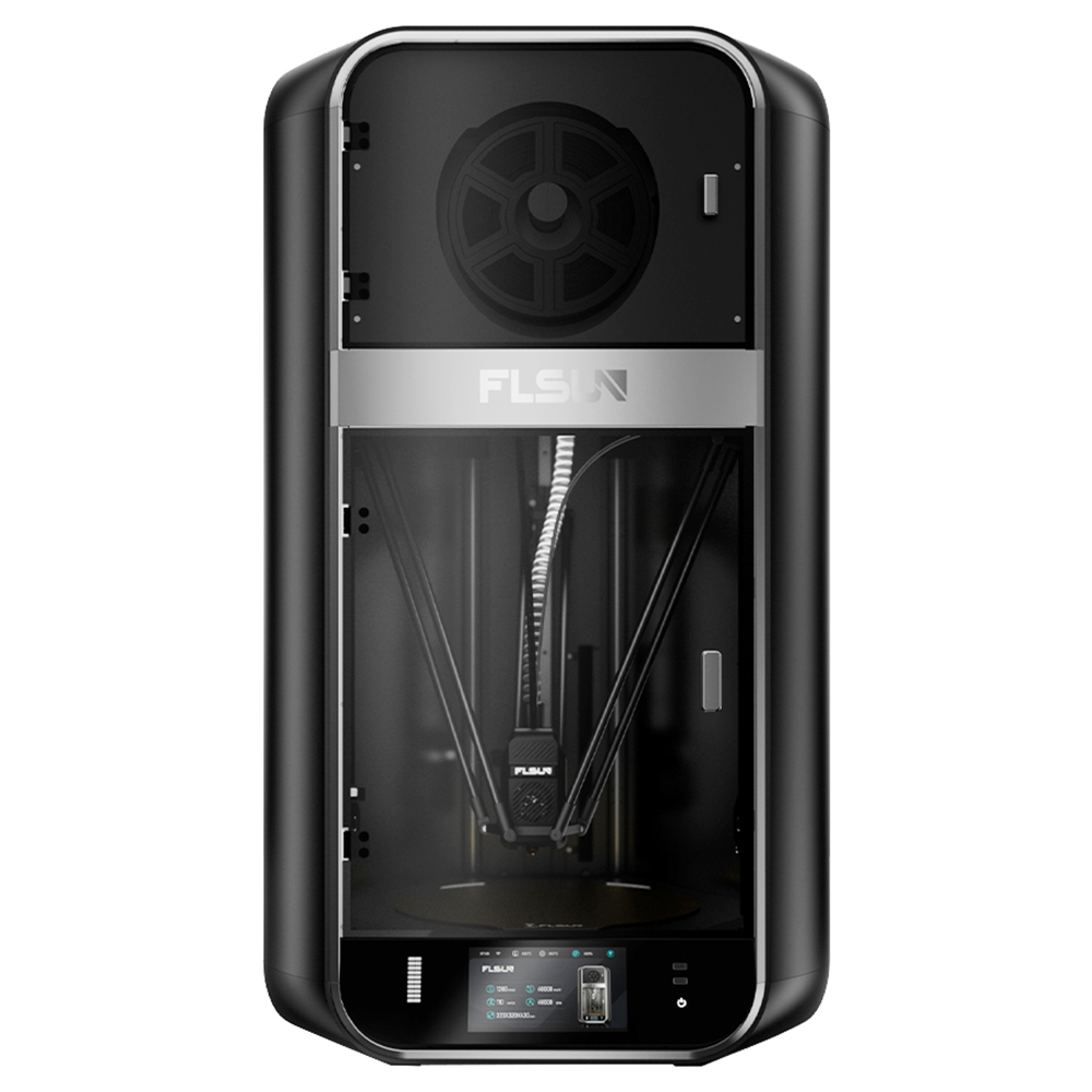 FLSUN S1 Delta 3D Printer, 1200mm/s, CPAP Turbo Fan, AI Detect, Auto-Level, Dual Gear Direct, 320*320*430mm