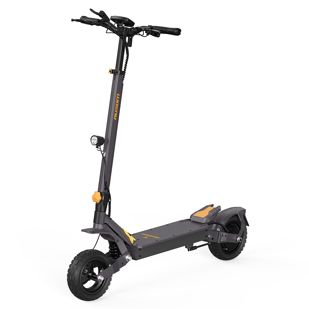 

Ausom L1 Electric Scooter, 800W Motor, 48V 15.6Ah Battery, 10 inch Tires, 45km/h Max Speed, 70km Range, Front & Rear Disc Brakes, Dual Swingarm Suspension, NFC & Passcode Lock